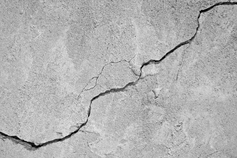 Cracked Concrete Border